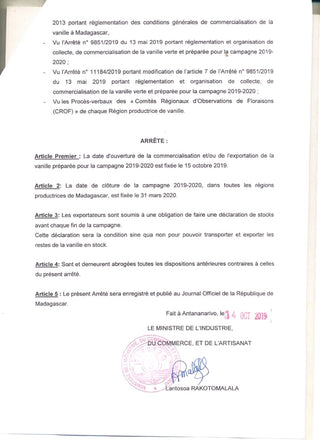 Attention! Début de la période de "soudure" à Madagascar