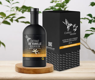 Extrait de Vanille Pure – Format Premium en Boîte Cadeau (9 bouteilles)